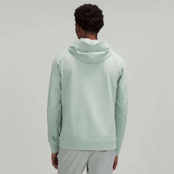 Lululemon City Sweat Pullover Hoodie Men's XL Silver Blue French Terry - Picture 2 of 13